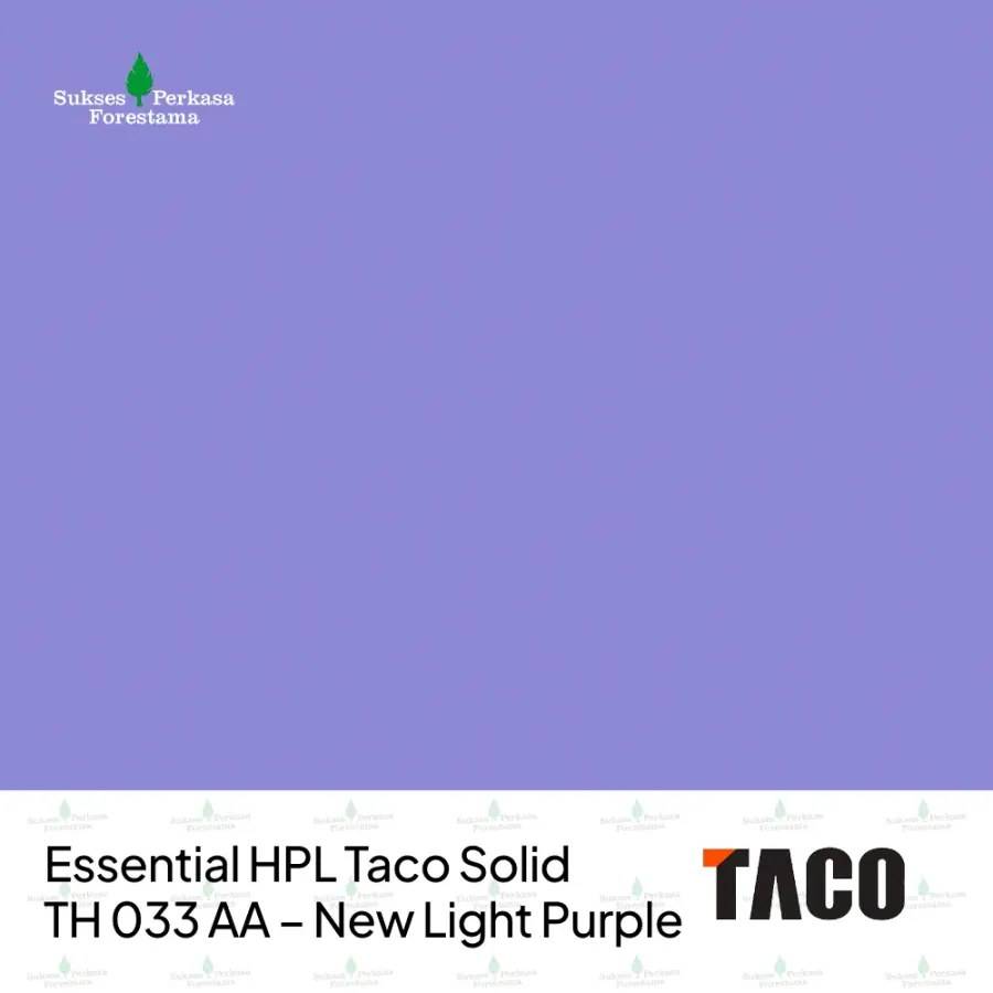 Essential HPL Taco Solid TH 033 AA – New Light Purple