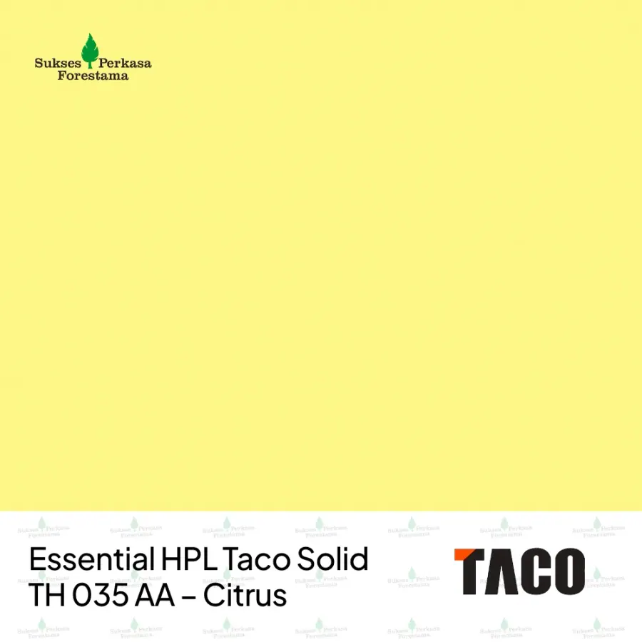 Essential HPL Taco Solid TH 035 AA – Citrus