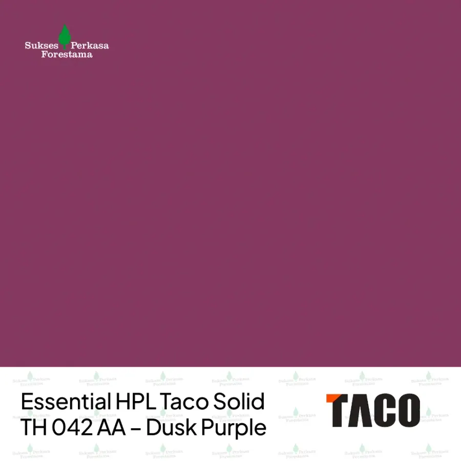 Essential HPL Taco Solid TH 042 AA – Dusk Purple