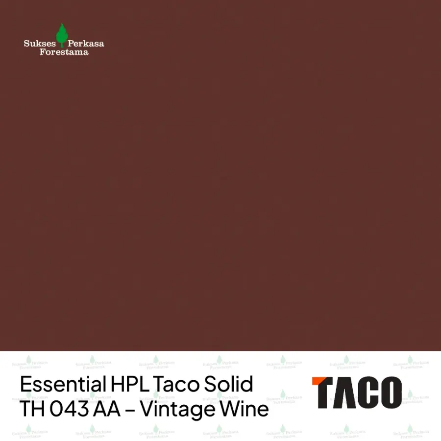 Essential HPL Taco Solid TH 043 AA – Vintage Wine