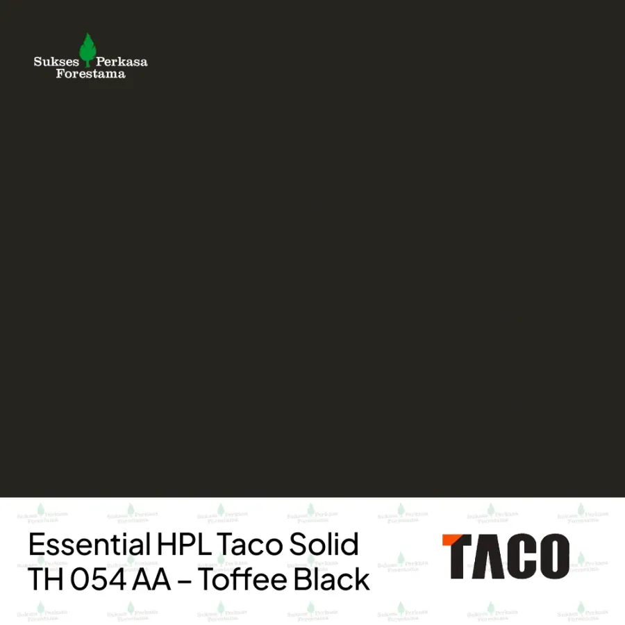 Essential HPL Taco Solid TH 054 AA – Toffee Black