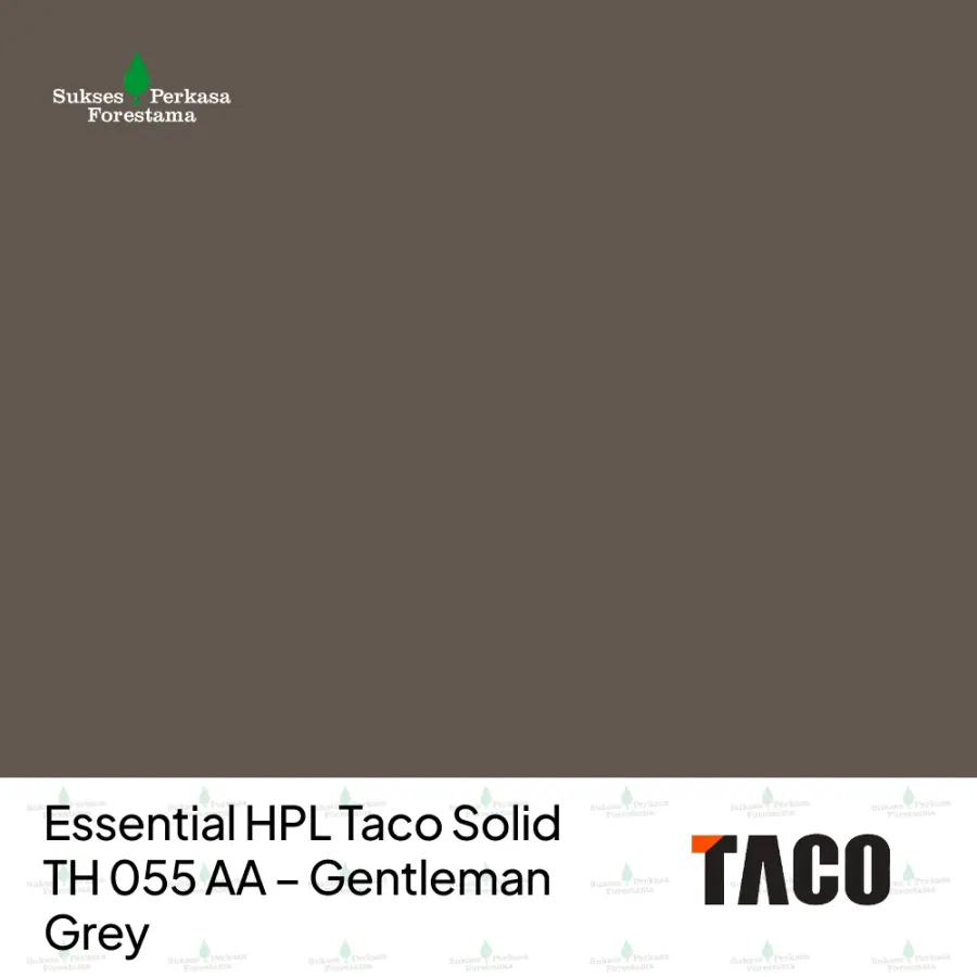Essential HPL Taco Solid TH 055 AA – Gentleman Grey
