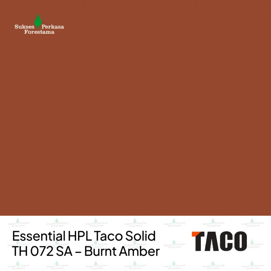Essential HPL Taco Solid TH 072 SA – Burnt Amber