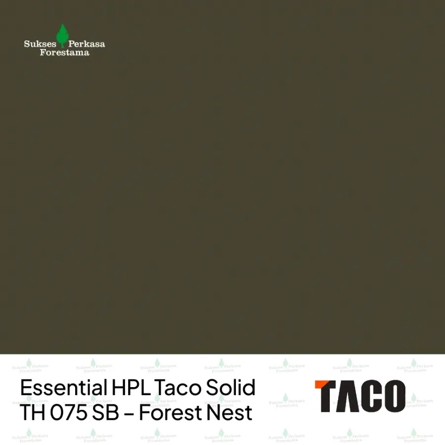 Essential HPL Taco Solid TH 075 SB – Forest Nest
