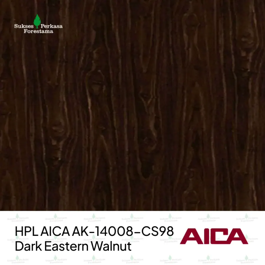 HPL AICA AK-14008-CS98 – Dark Eastern Walnut