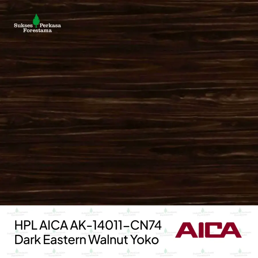 HPL AICA AK-14011-CN74 – Dark Eastern Walnut Yoko