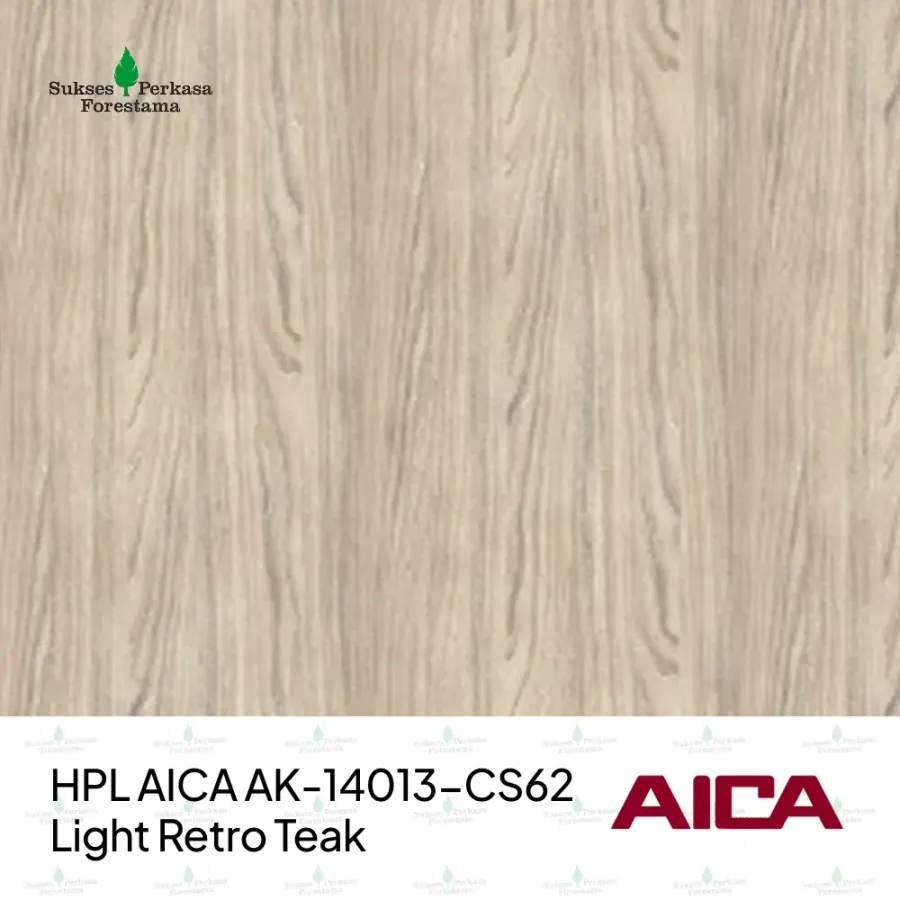 HPL AICA AK-14013-CS62 – Light Retro Teak