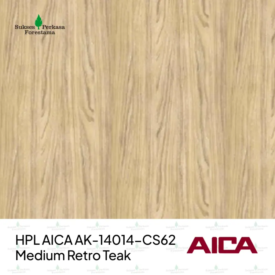 HPL AICA AK-14014-CS62 – Medium Retro Teak