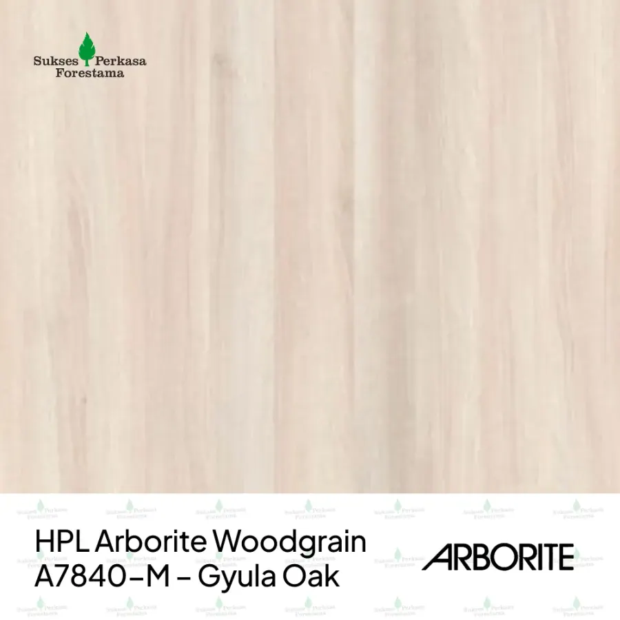 HPL Arborite Woodgrain A7840-M – Gyula Oak