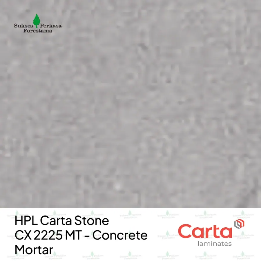 HPL Carta Stone CX 2225 MT - Concrete Mortar