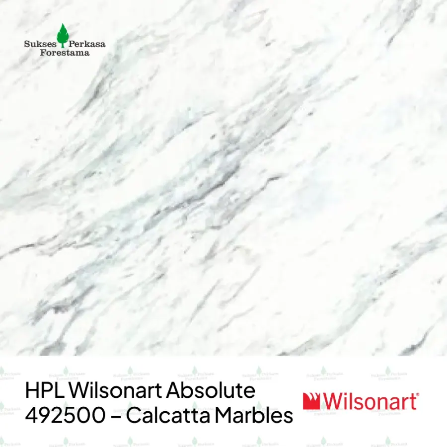 HPL Wilsonart Absolute 492500 – Calcatta Marbles
