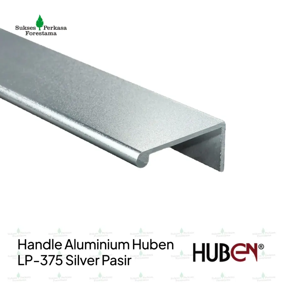 Handle Aluminium Huben LP-375 Silver Pasir