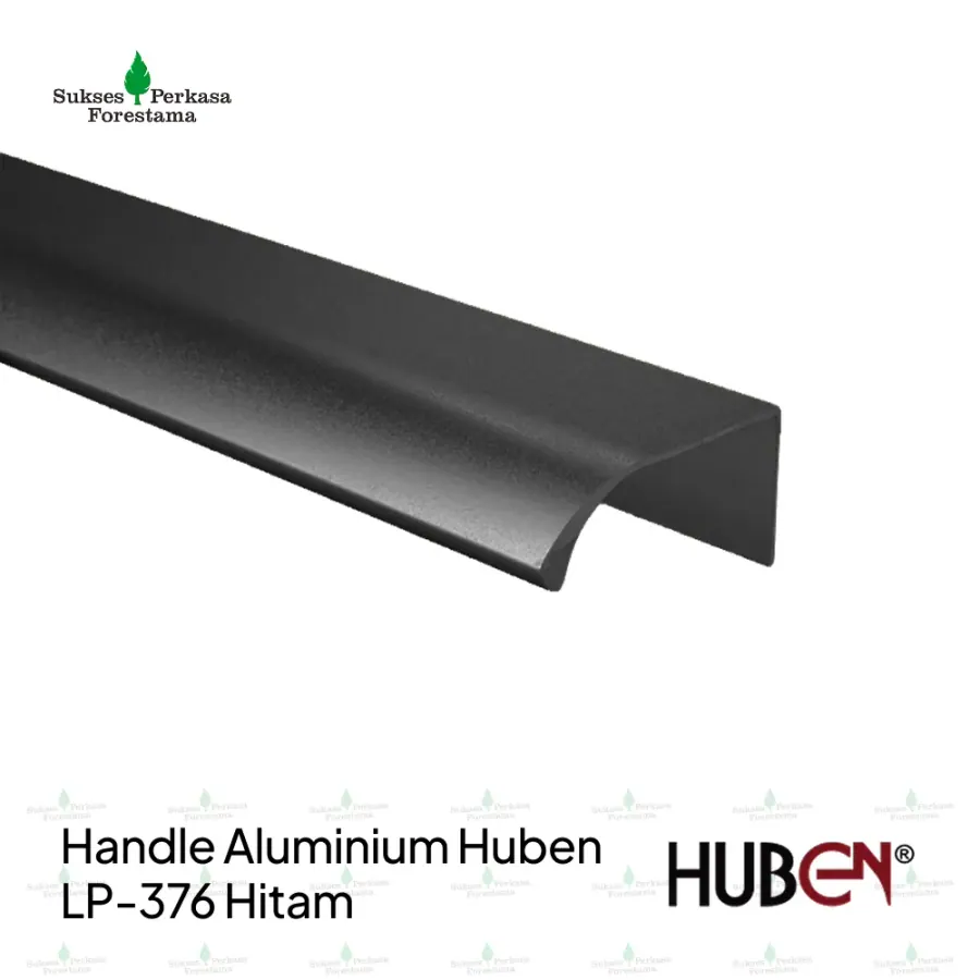 Handle Aluminium Huben LP-376 Hitam