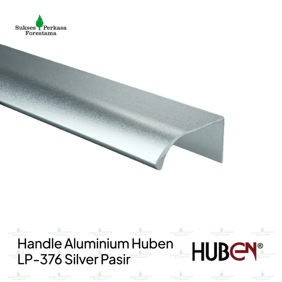Handle Aluminium Huben LP-376 Silver Pasir