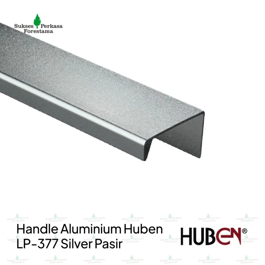 Handle Aluminium Huben LP-377 Silver Pasir