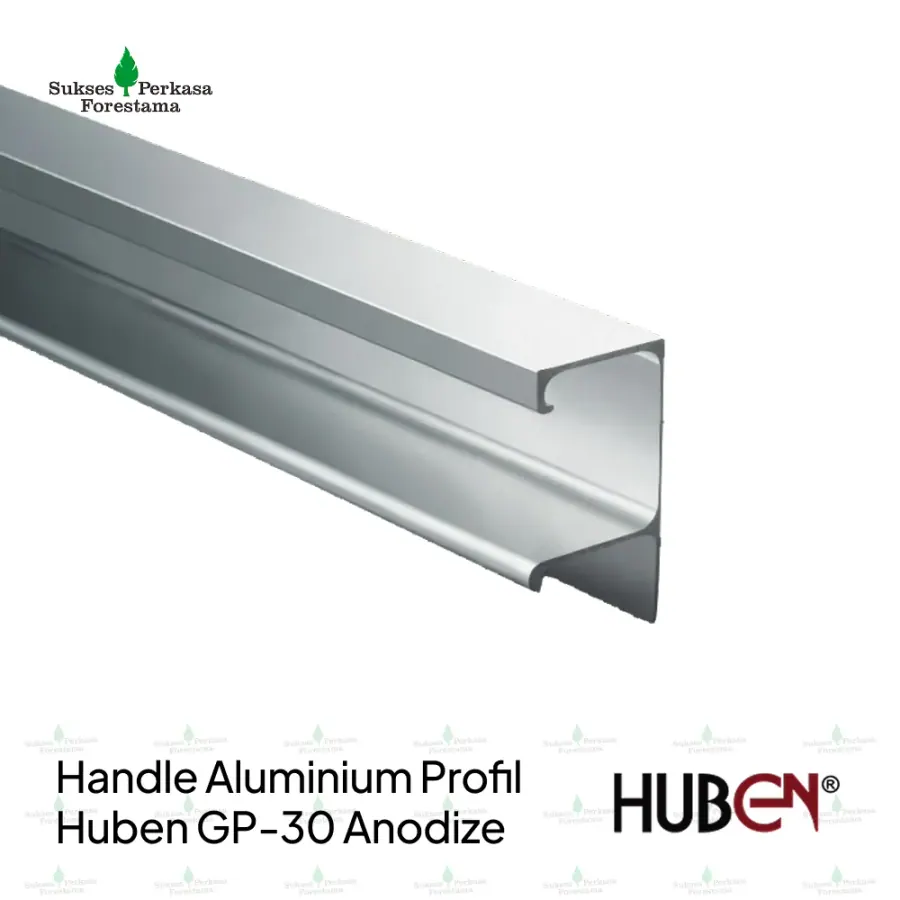 Handle Aluminium Profil Huben GP-30 Anodize