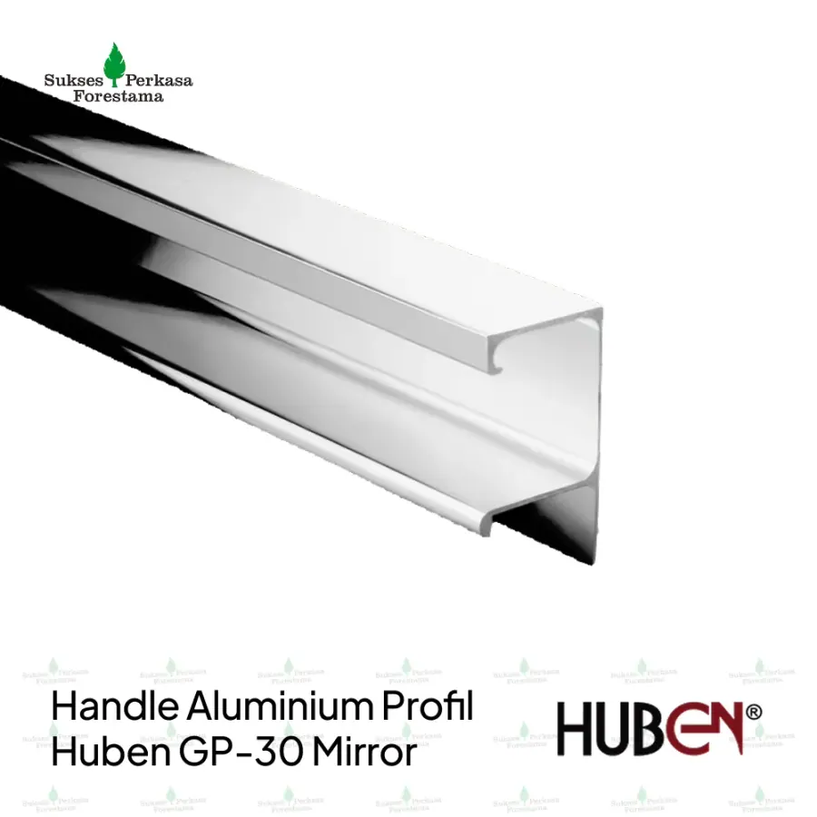 Handle Aluminium Profil Huben GP-30 Mirror