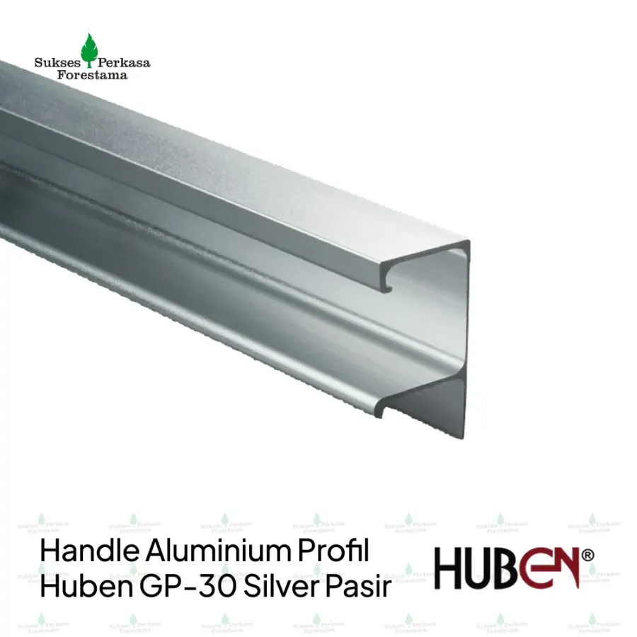 Handle Aluminium Profil Huben GP-30 Silver Pasir