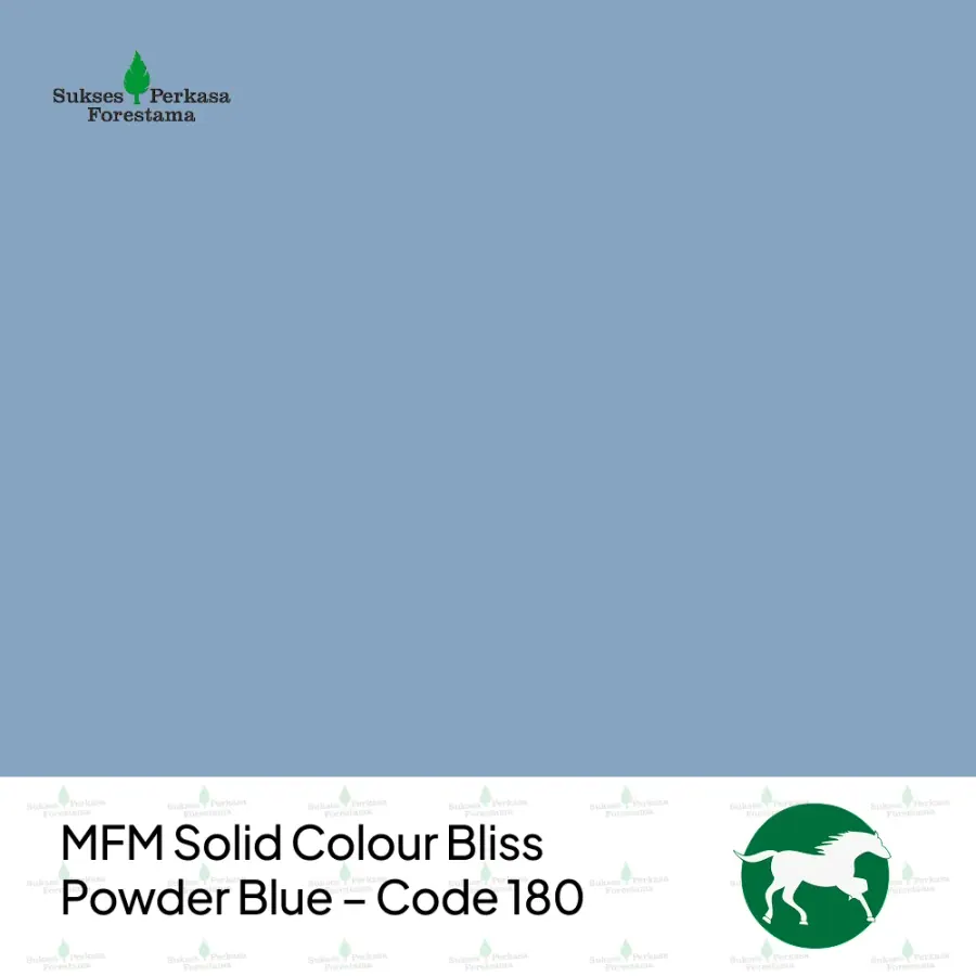 MFM SPF Solid Colour Bliss Powder Blue – Code 180