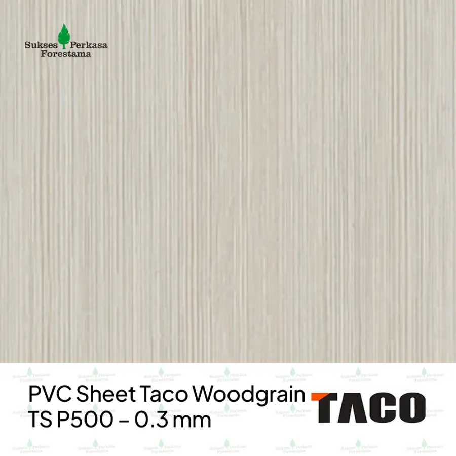 PVC Sheet Taco Woodgrain TS P500 – 0.3 mm