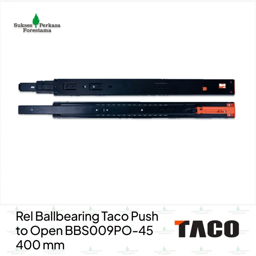 Rel Ballbearing Taco Push to Open BBS009PO-45 - 400 mm