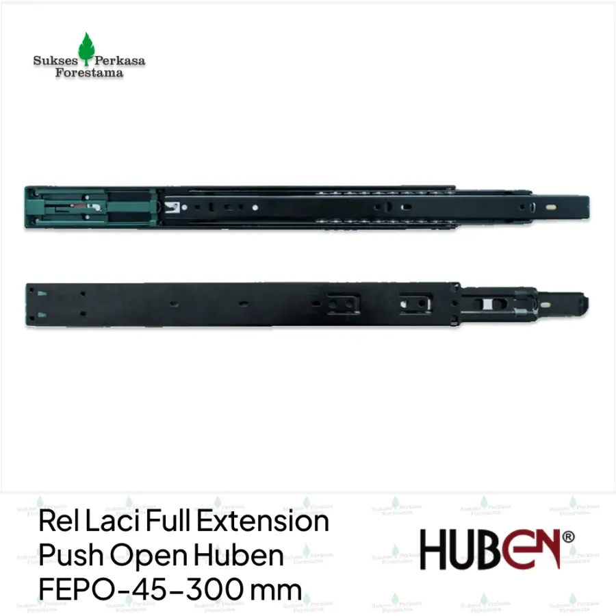 Rel Laci Full Extension Push Open Huben FEPO-45-300 mm