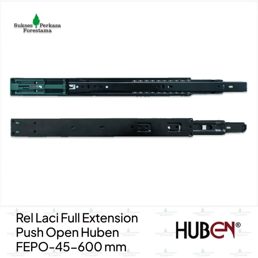 Rel Laci Full Extension Push Open Huben FEPO-45-600 mm