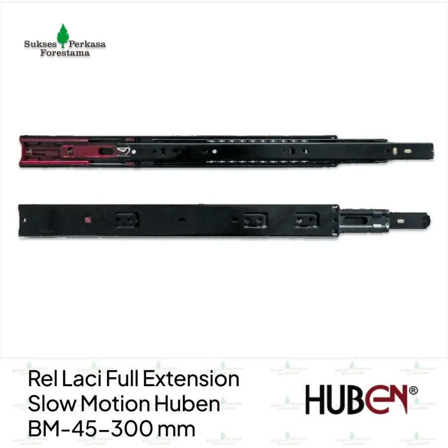 Rel Laci Full Extension Slow Motion Huben BM-45-300 mm