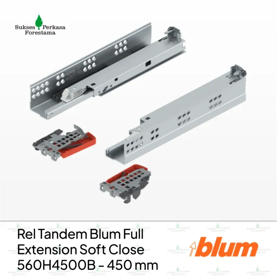 Rel Tandem Blum Full Extension Soft Close 560H4500B - 450 mm
