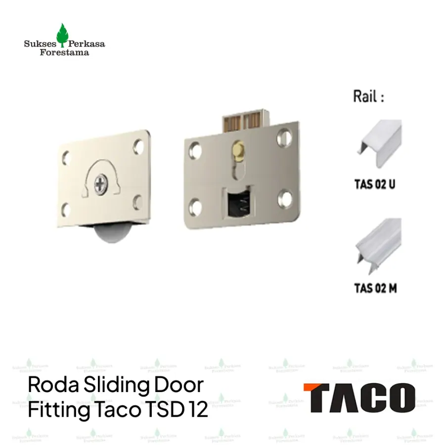 Roda Sliding Door Fitting Taco TSD 12