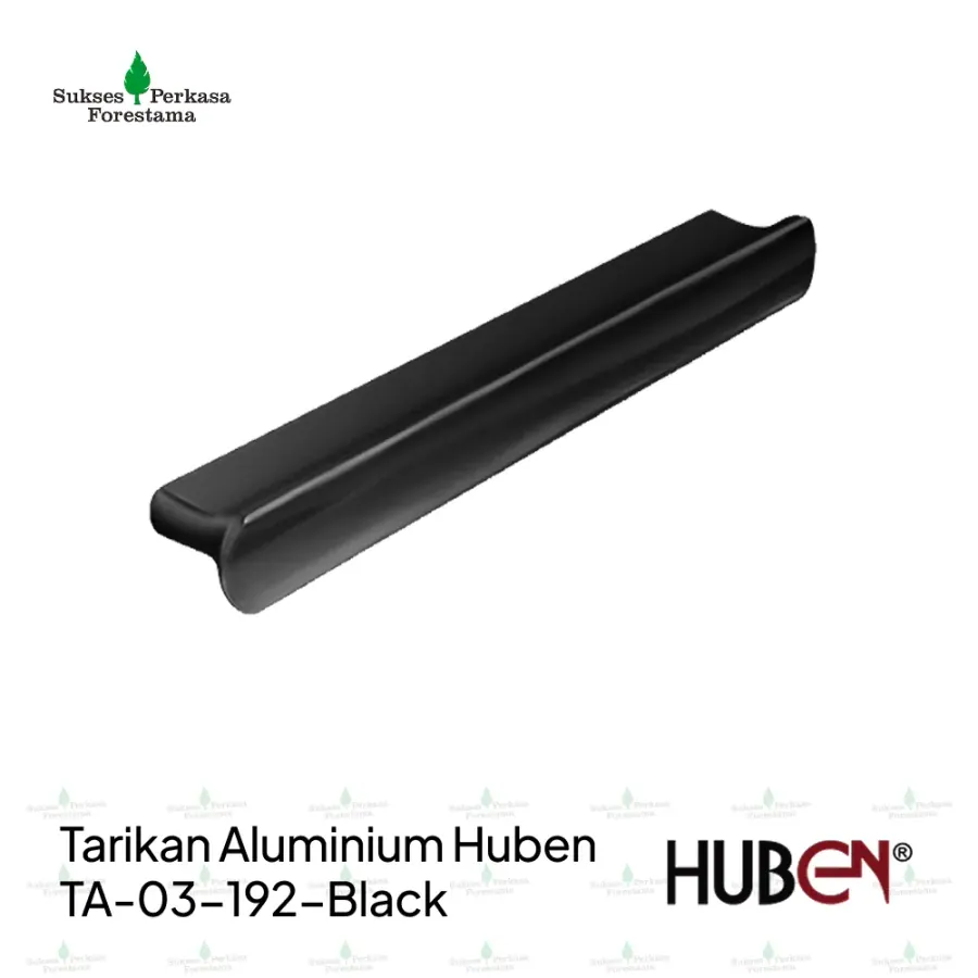 Tarikan Aluminium Huben TA-03-192-Black