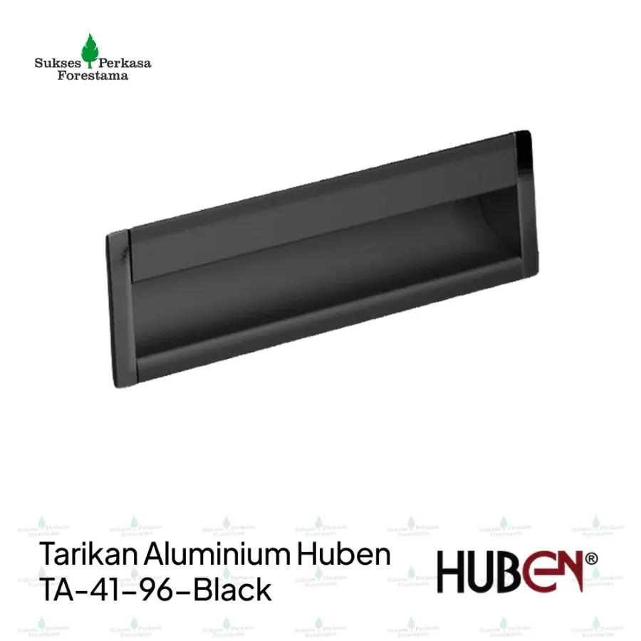 Tarikan Aluminium Huben TA-41-96-Black