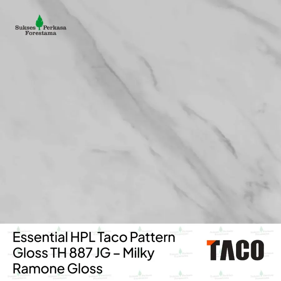 Essential HPL Taco Pattern Gloss TH 887 JG – Milky Ramone Gloss