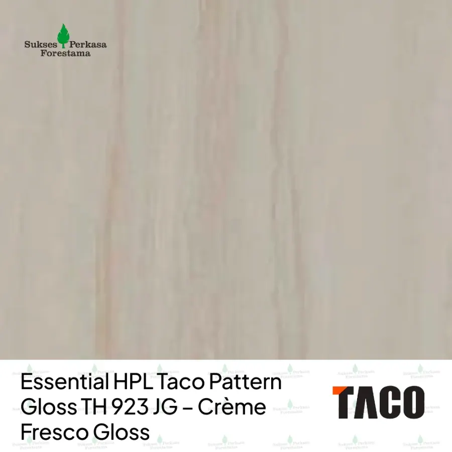 Essential HPL Taco Pattern Gloss TH 923 JG – Crème Fresco Gloss