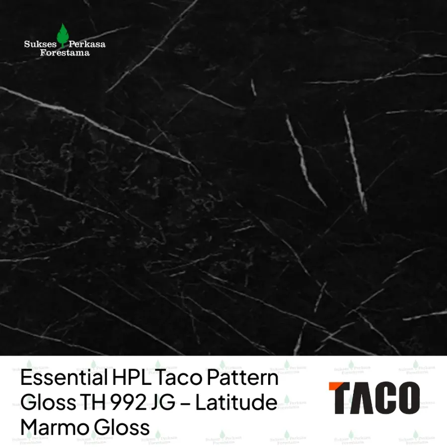 Essential HPL Taco Pattern Gloss TH 992 JG – Latitude Marmo Gloss