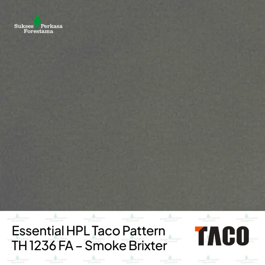 Essential HPL Taco Pattern TH 1236 FA – Smoke Brixter