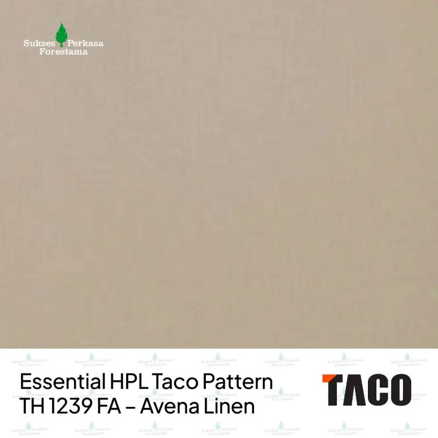 Essential HPL Taco Pattern TH 1239 FA – Avena Linen