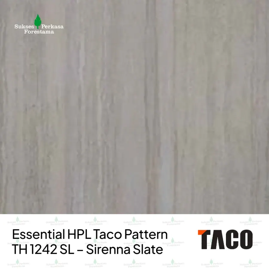 Essential HPL Taco Pattern TH 1242 SL – Sirenna Slate