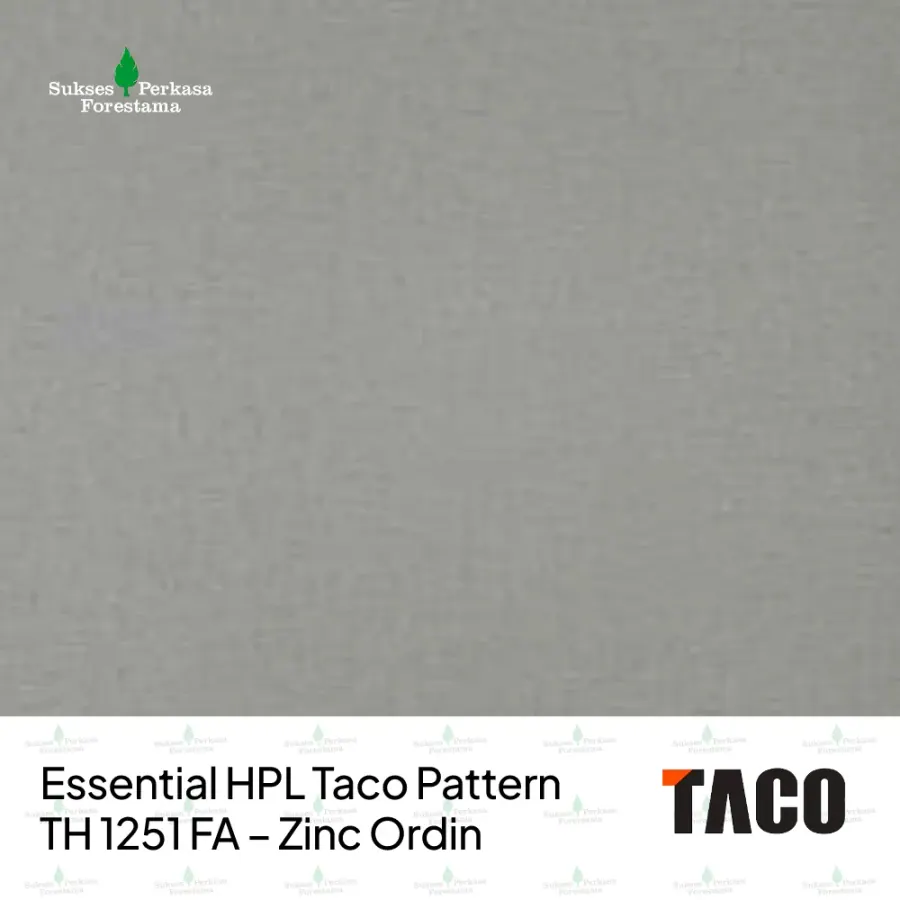 Essential HPL Taco Pattern TH 1251 FA – Zinc Ordin