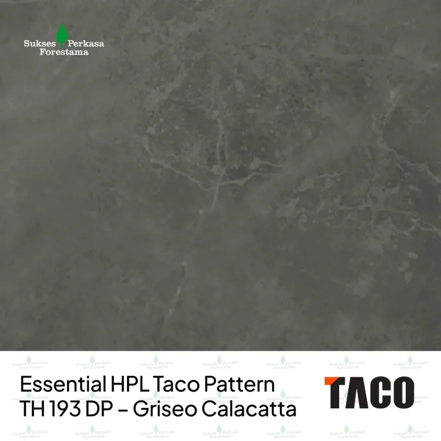 Essential HPL Taco Pattern TH 193 DP – Griseo Calacatta