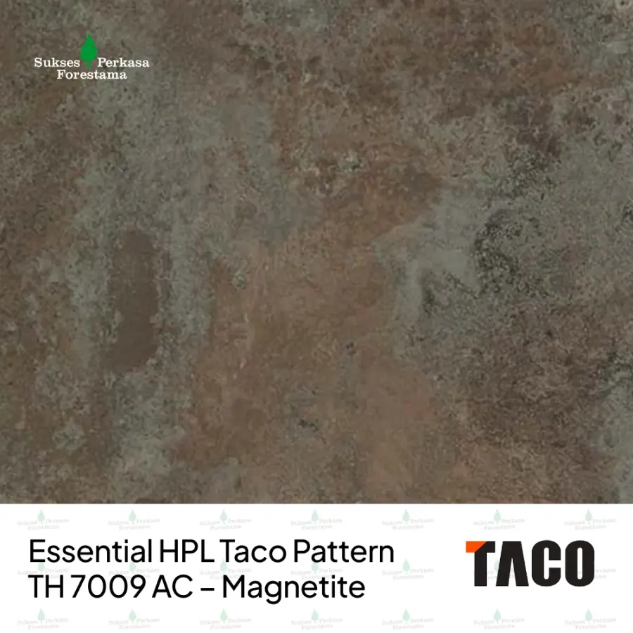 Essential HPL Taco Pattern TH 7009 AC – Magnetite