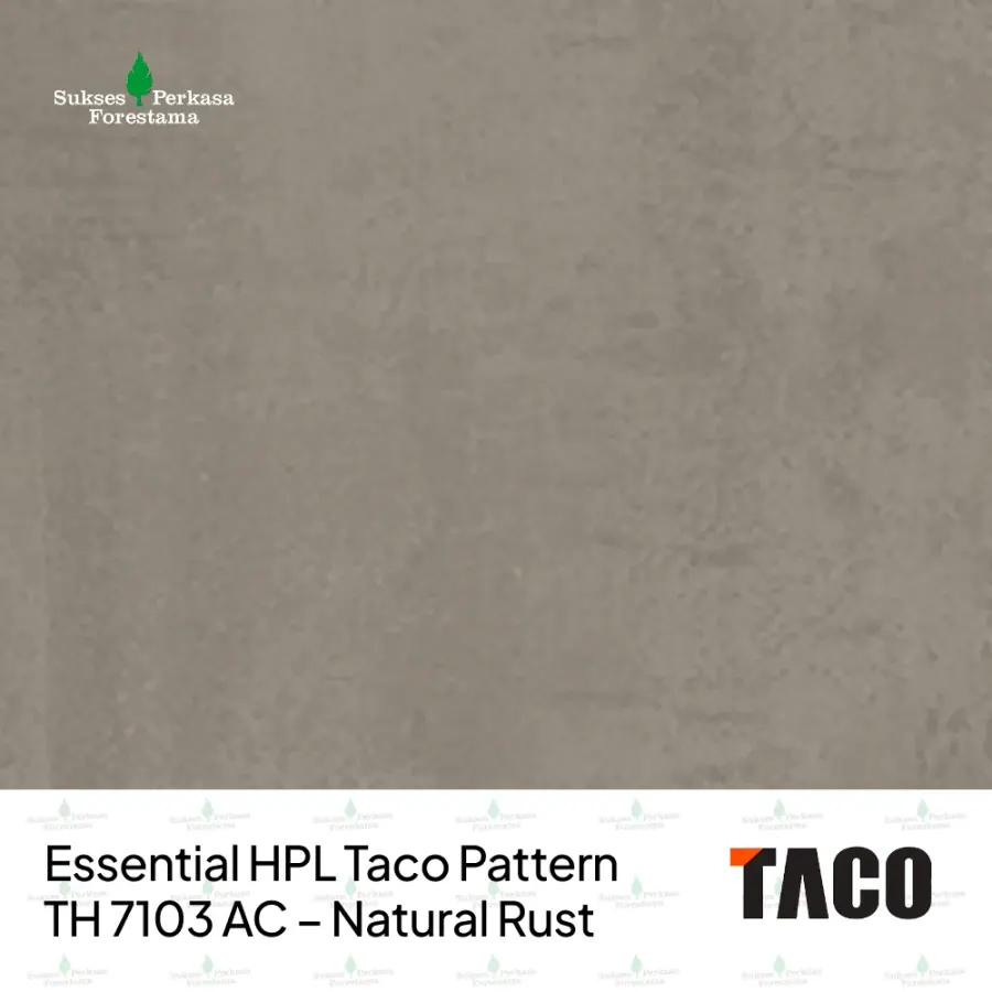 Essential HPL Taco Pattern TH 7103 AC – Natural Rust