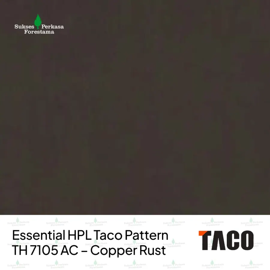 Essential HPL Taco Pattern TH 7105 AC – Copper Rust