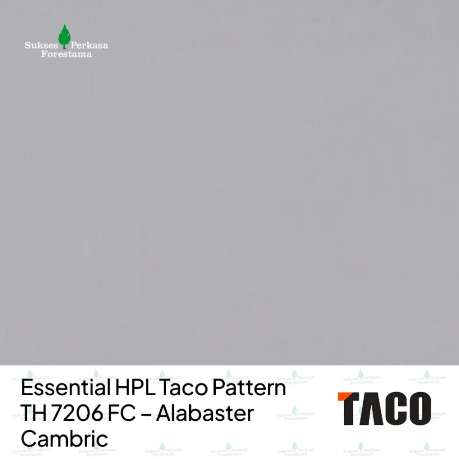 Essential HPL Taco Pattern TH 7206 FC – Alabaster Cambric