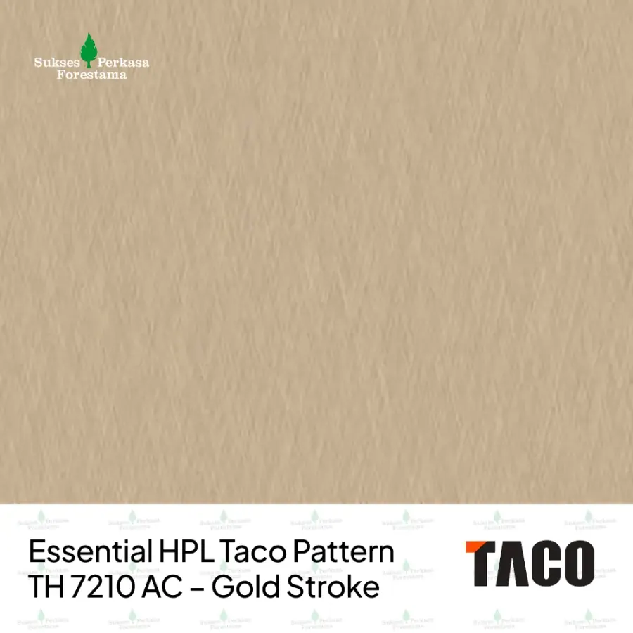Essential HPL Taco Pattern TH 7210 AC – Gold Stroke