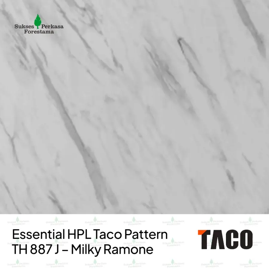Essential HPL Taco Pattern TH 887 J – Milky Ramone