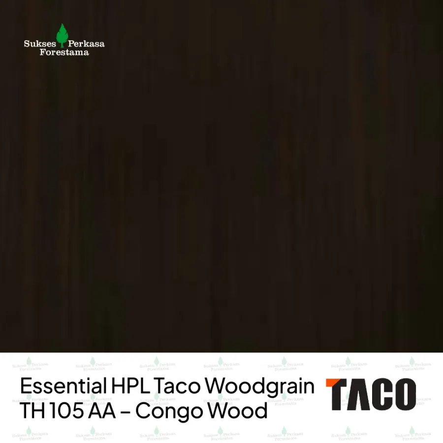 Essential HPL Taco Woodgrain TH 105 AA – Congo Wood