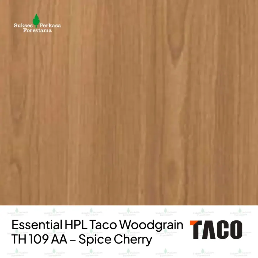 Essential HPL Taco Woodgrain TH 109 AA – Spice Cherry
