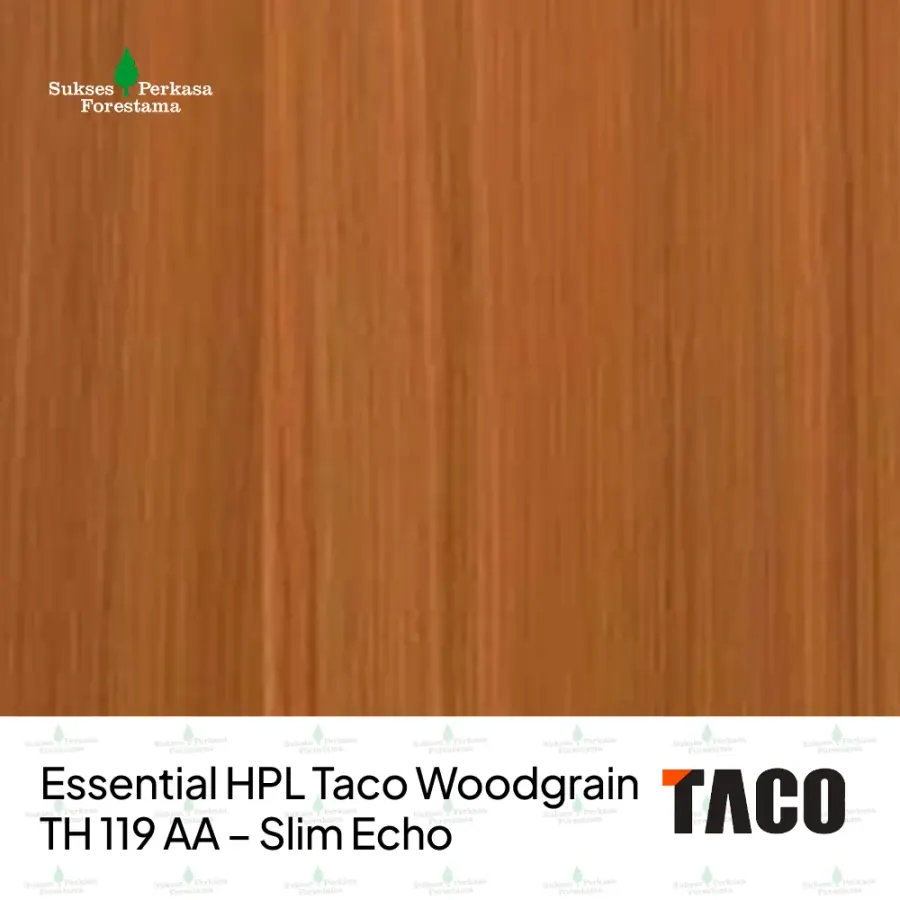 Essential HPL Taco Woodgrain TH 119 AA – Slim Echo