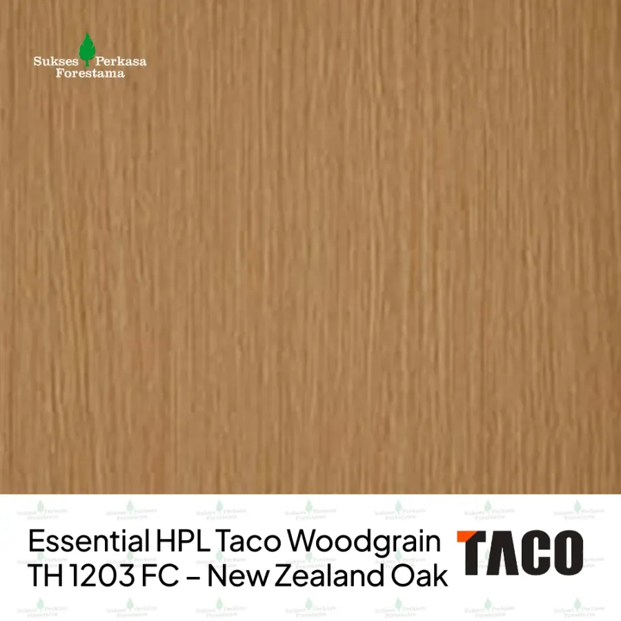 Essential HPL Taco Woodgrain TH 1203 FC – New Zealand Oak